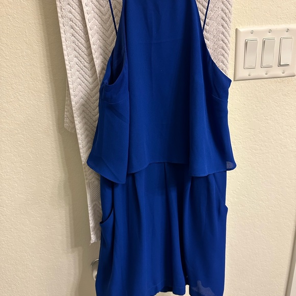 Express Royal Blue Jumpsuit - Picture 1 of 3